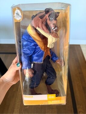 DISNEY STORE BEAUTY & THE BEAST “Beast” Classic Toy Doll 12" Brand New In Box